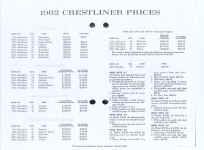1962 crestliner price list, p. 2.jpg (173275 bytes)